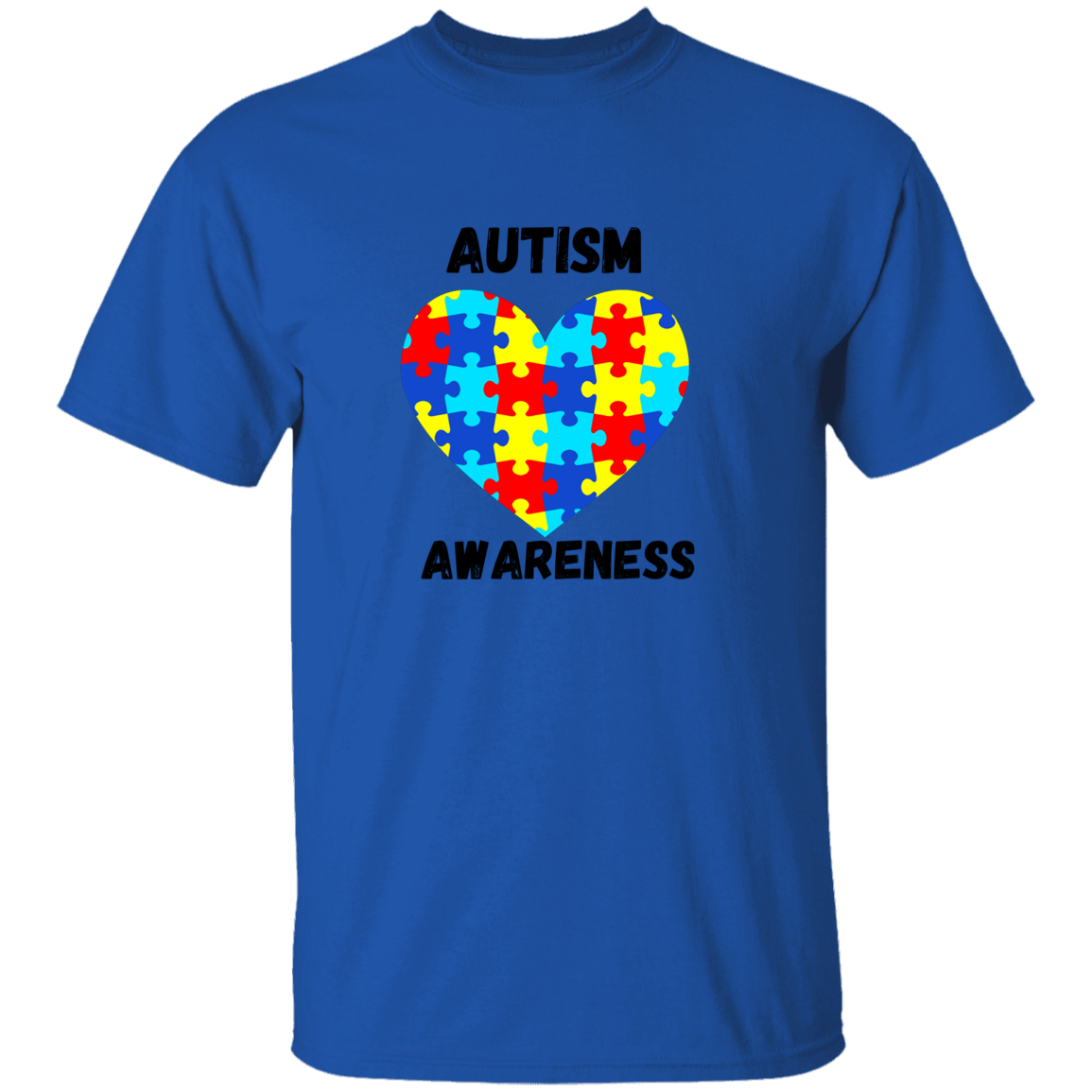 Autism Heart Short Sleeve Shirt