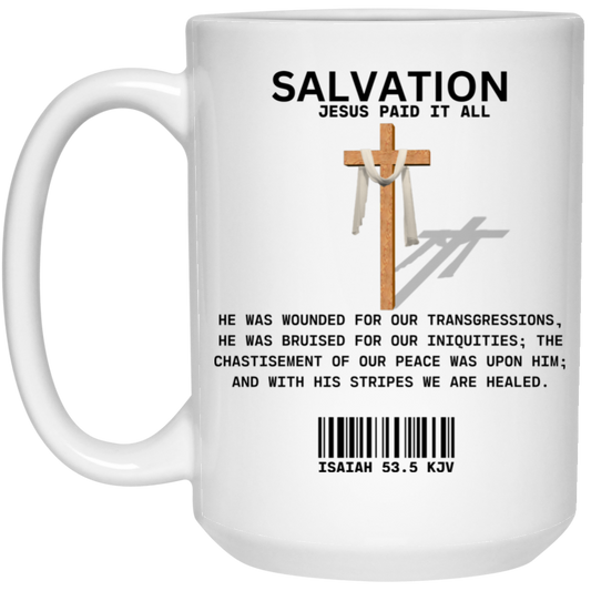 Jesus Paid Mug