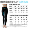 women's leggings chart
