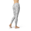 Load image into Gallery viewer, Women&#39;s white dice leggings