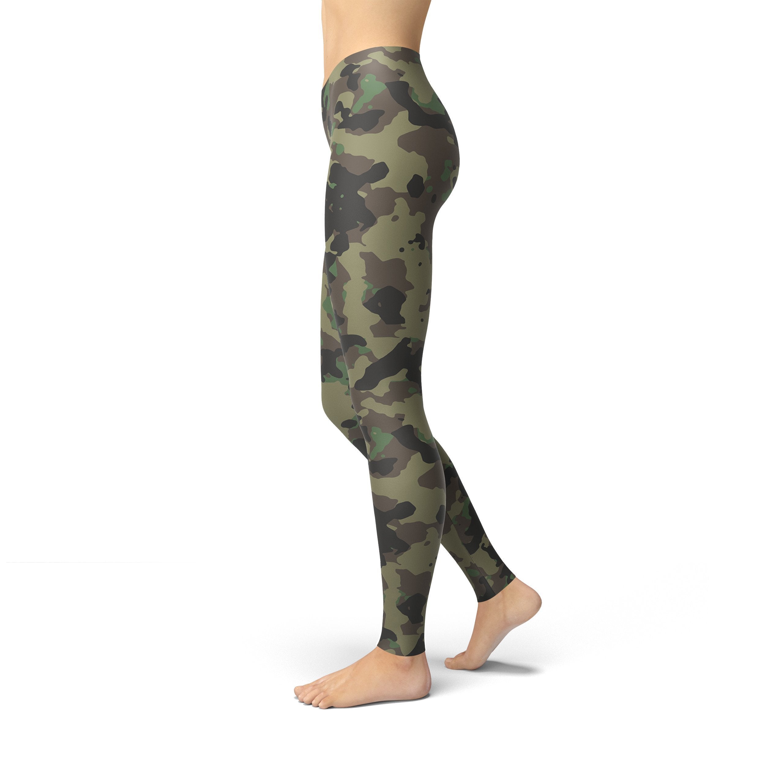 Jean camouflage leggings