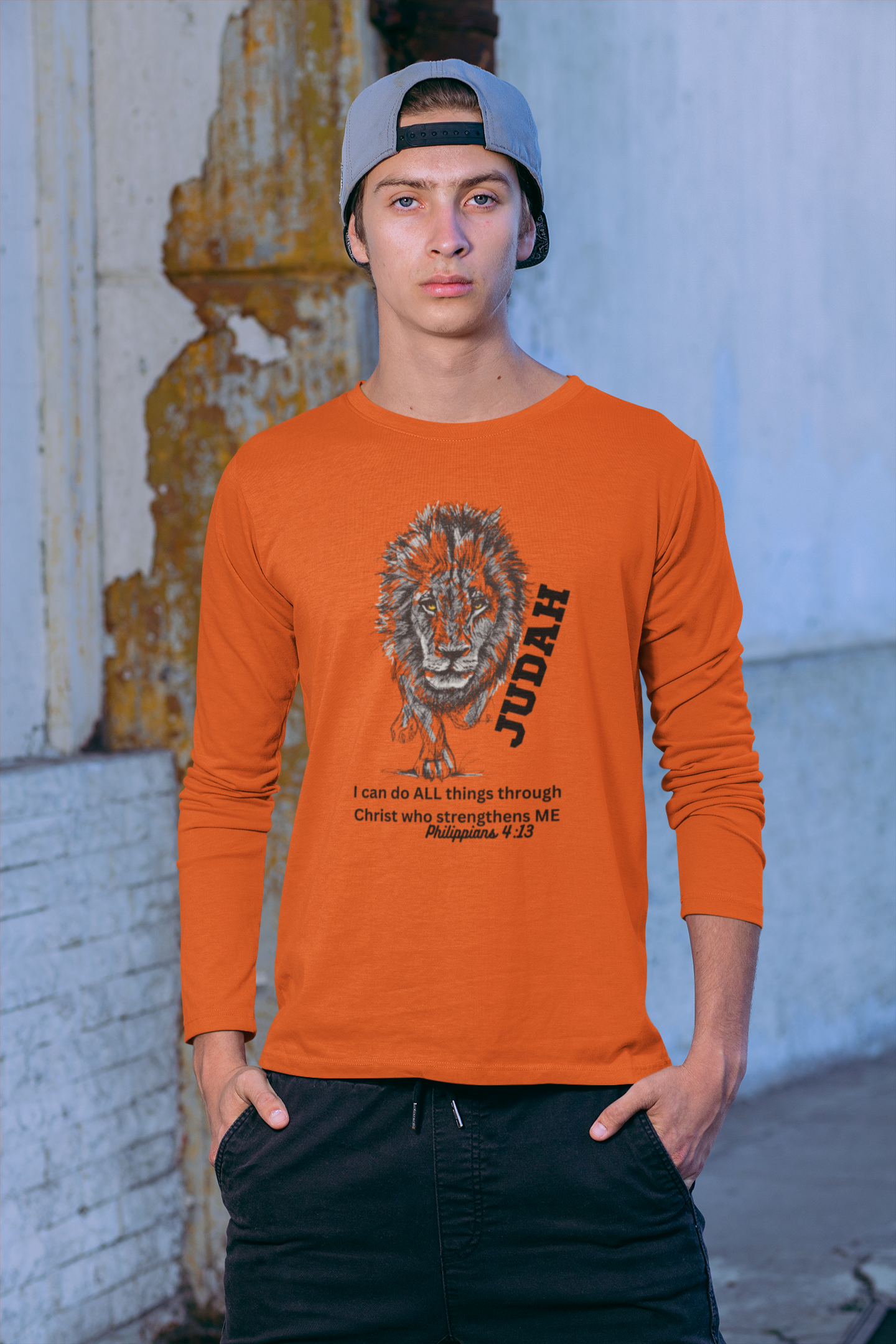 Judah I Can Do Long Sleeve Shirt