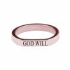 God Will Comfort Fit Flat Ring