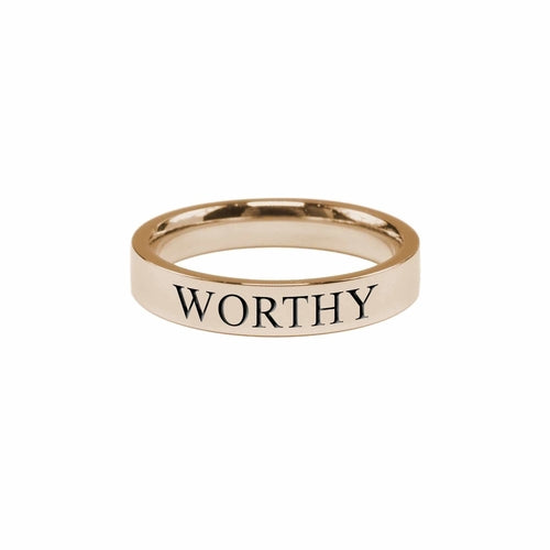 Worthy Comfort Fit Inspirational Band