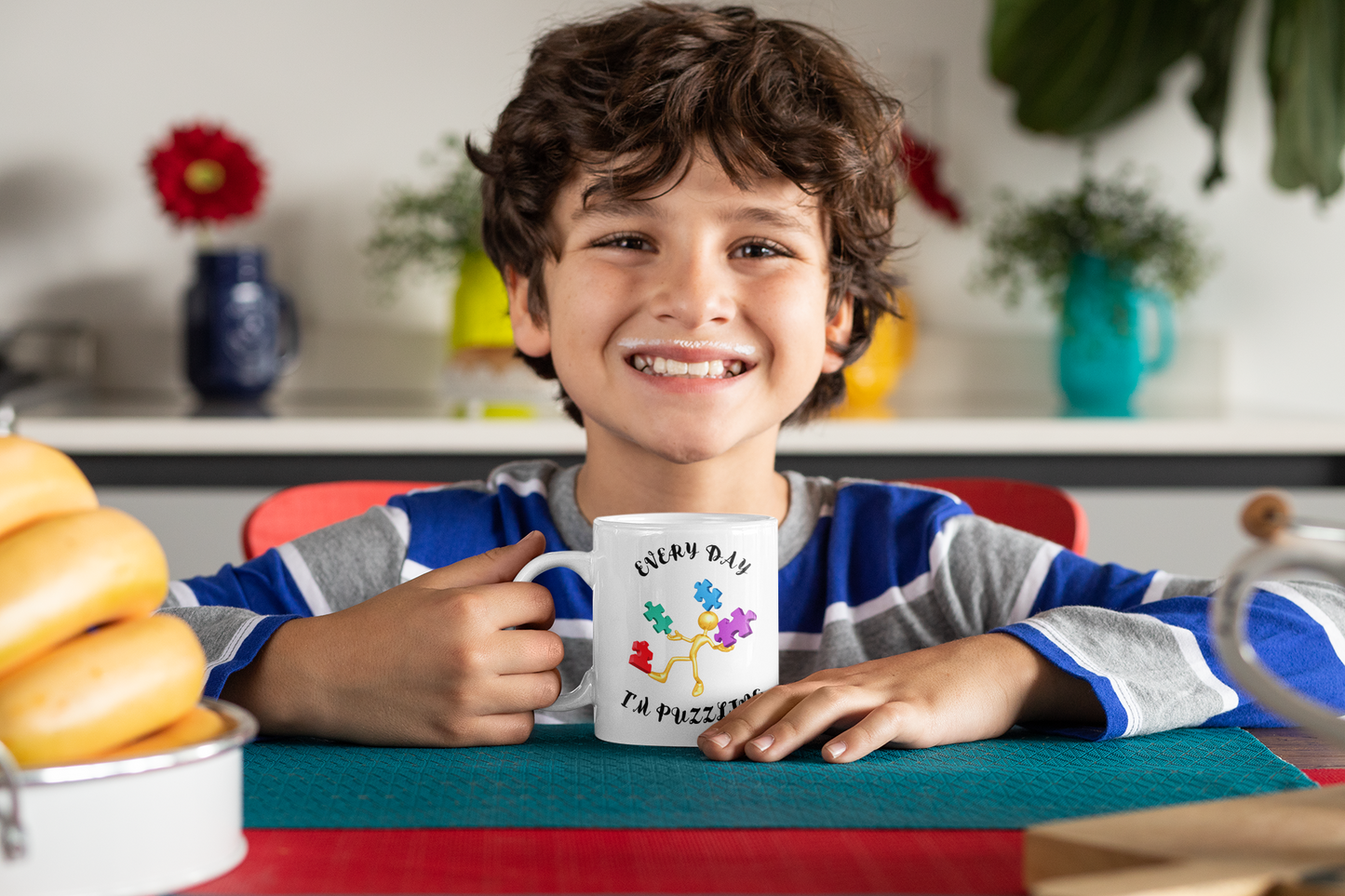 Autism Puzzling Mug