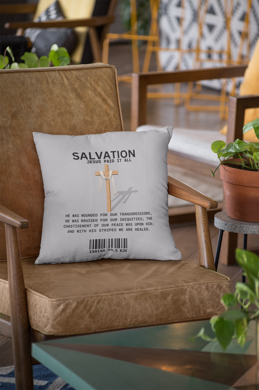 Jesus Paid Pillow