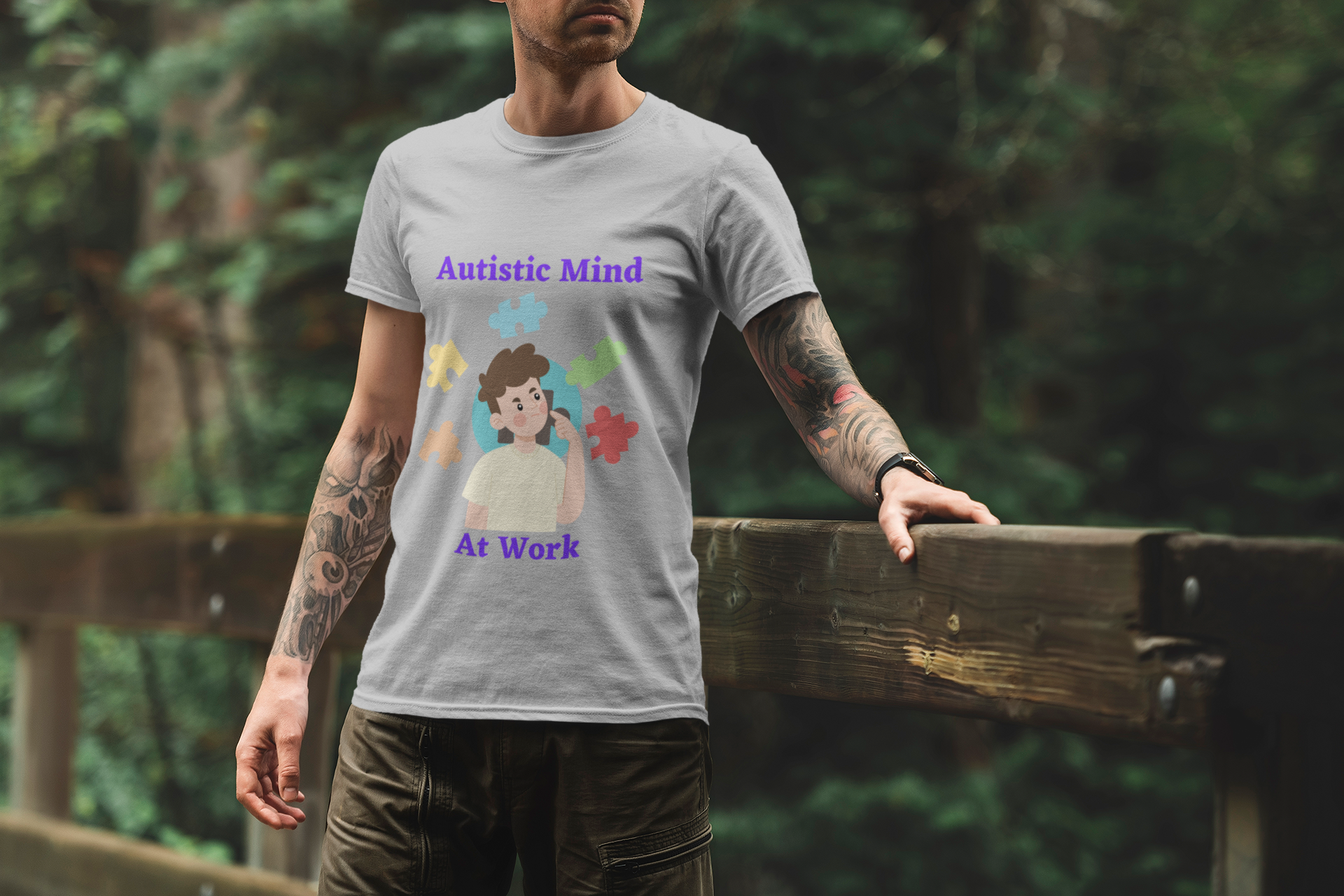 Autistic Mind Short Sleeve Shirt