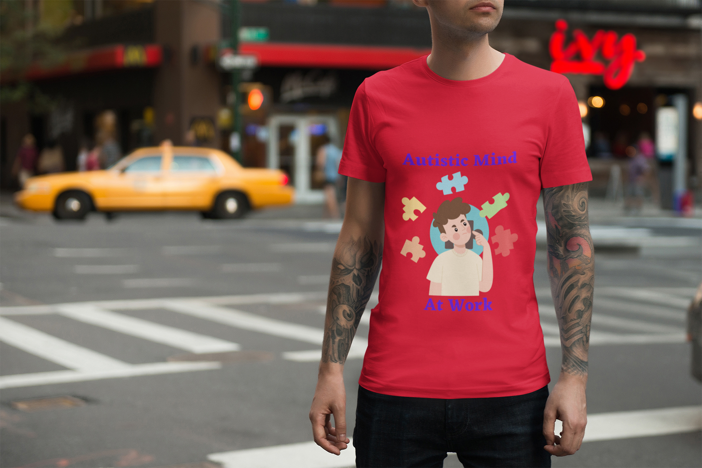 Autistic Mind Short Sleeve Shirt